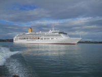 Onze boot in de Bay of Islands