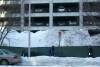Een sneeuwparking