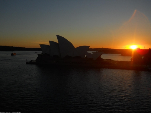 Zonsopkomst in Sydney
