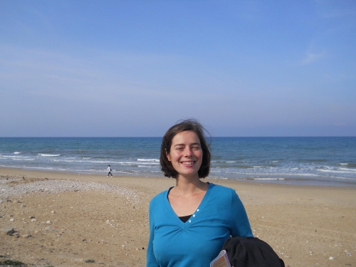 Het strand van Haifa