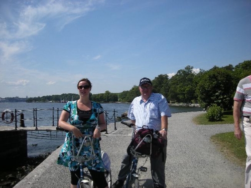 Nog meer fietsen op Djurgarden